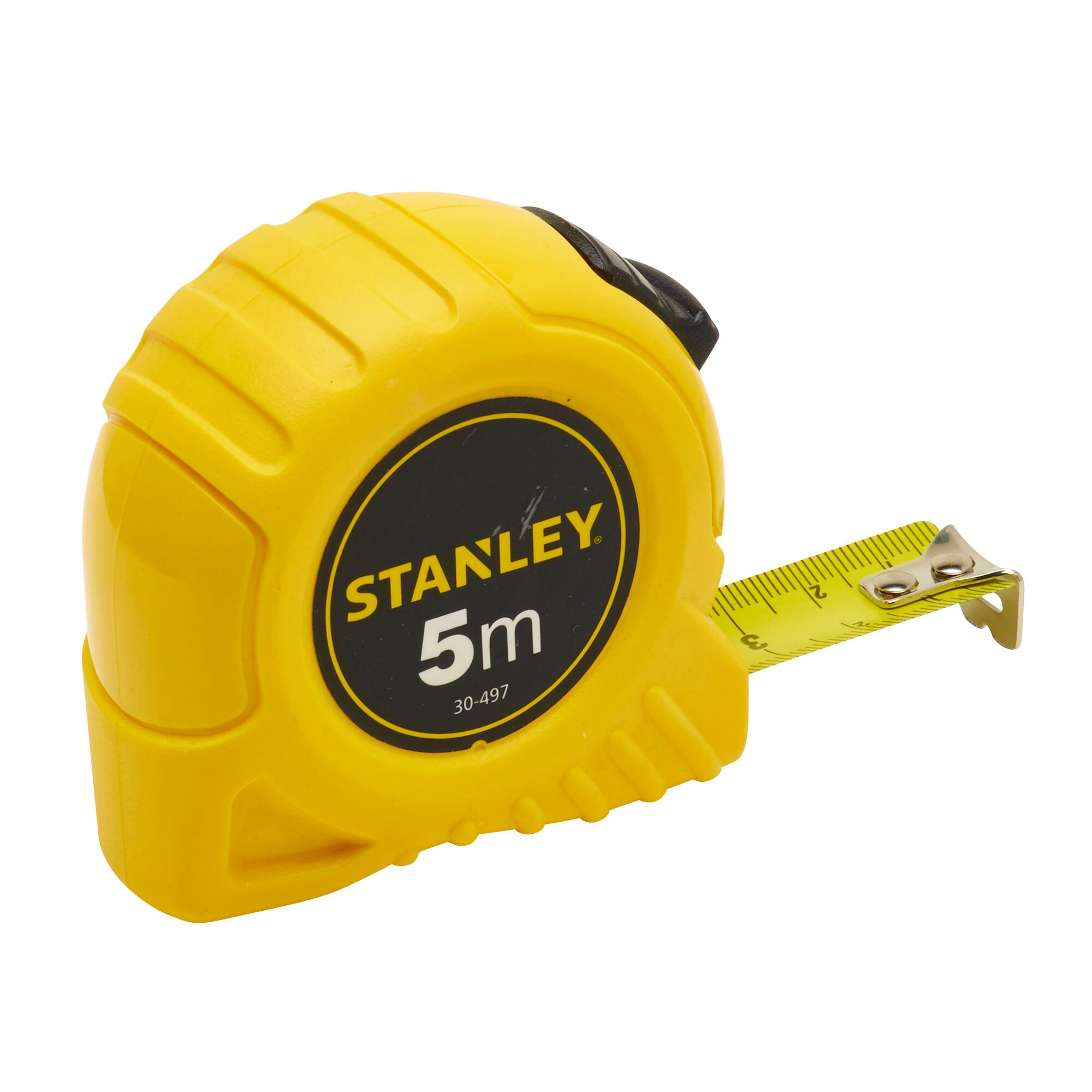 Ruleta clasica 5 m, Stanley 1-30-497, Latime 19mm, Galben