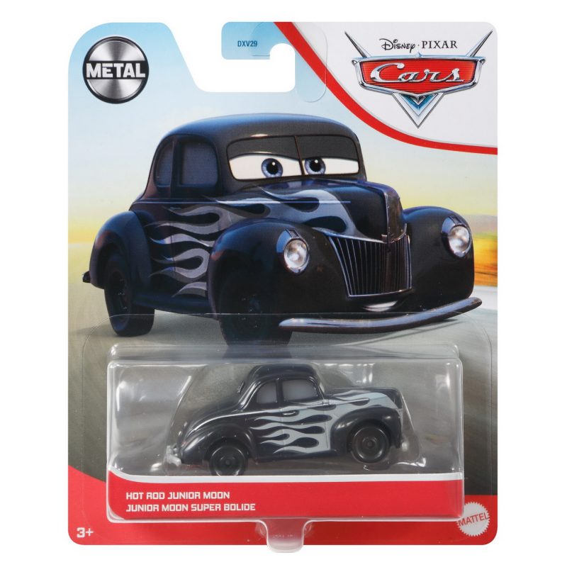 Masinuta metalica Cars3 - Personajul Hot Rod Junior Moon