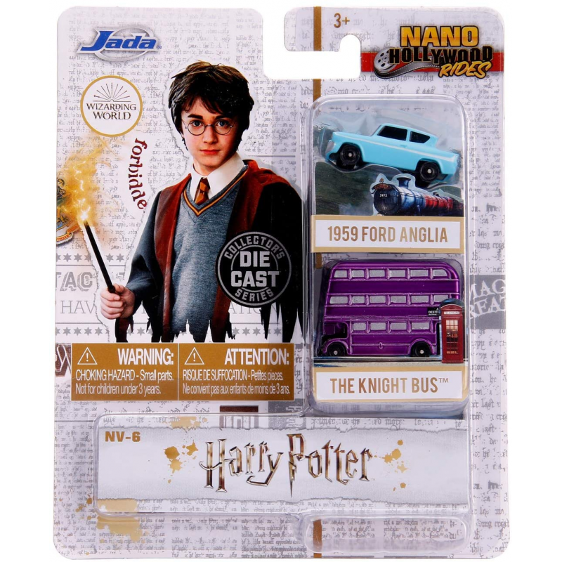 harry potter and the deathly hallows – part 2 Harry Potter 2 - Set 2 masinute The Knight Bus si Ford Anglia 1959