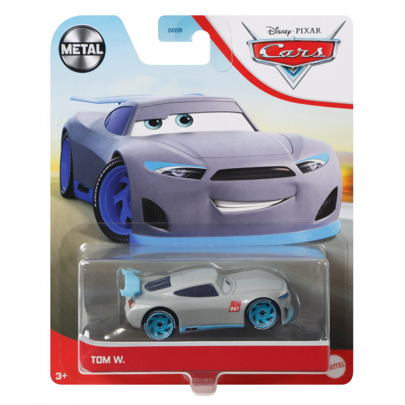 Masinuta metalica Cars3 - Personajul Tom W.