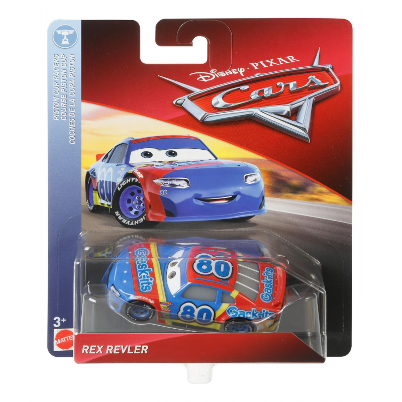 Masinuta metalica Cars3 - Personajul Rex Revler