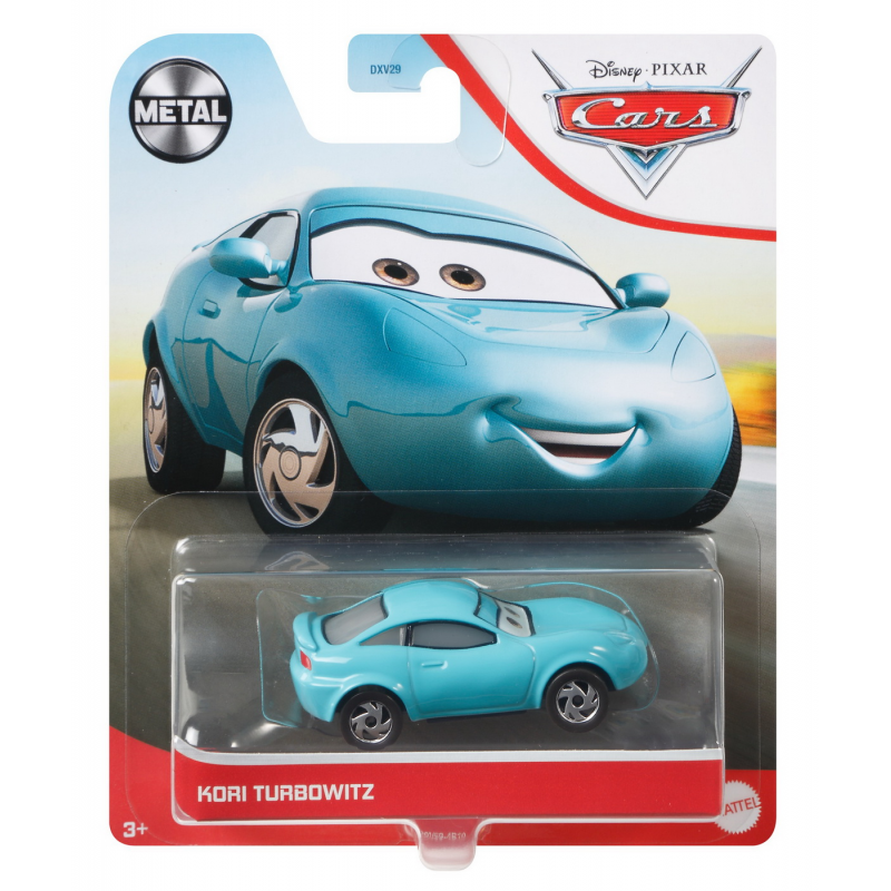 Masinuta metalica Cars3 - Personajul Kori Turbowitz