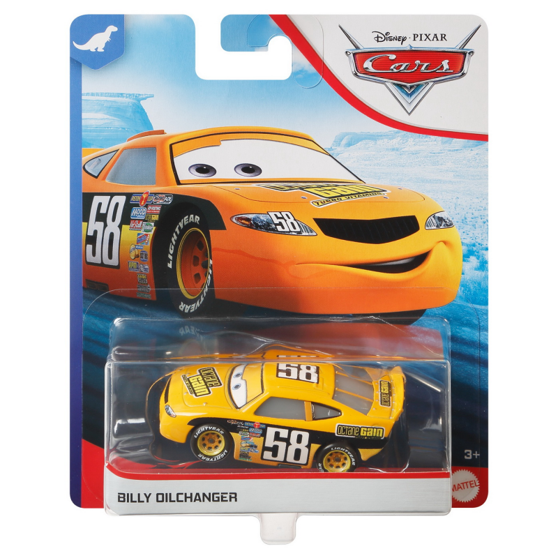 Masinuta metalica Cars3 - Personajul Billy Oilchanger