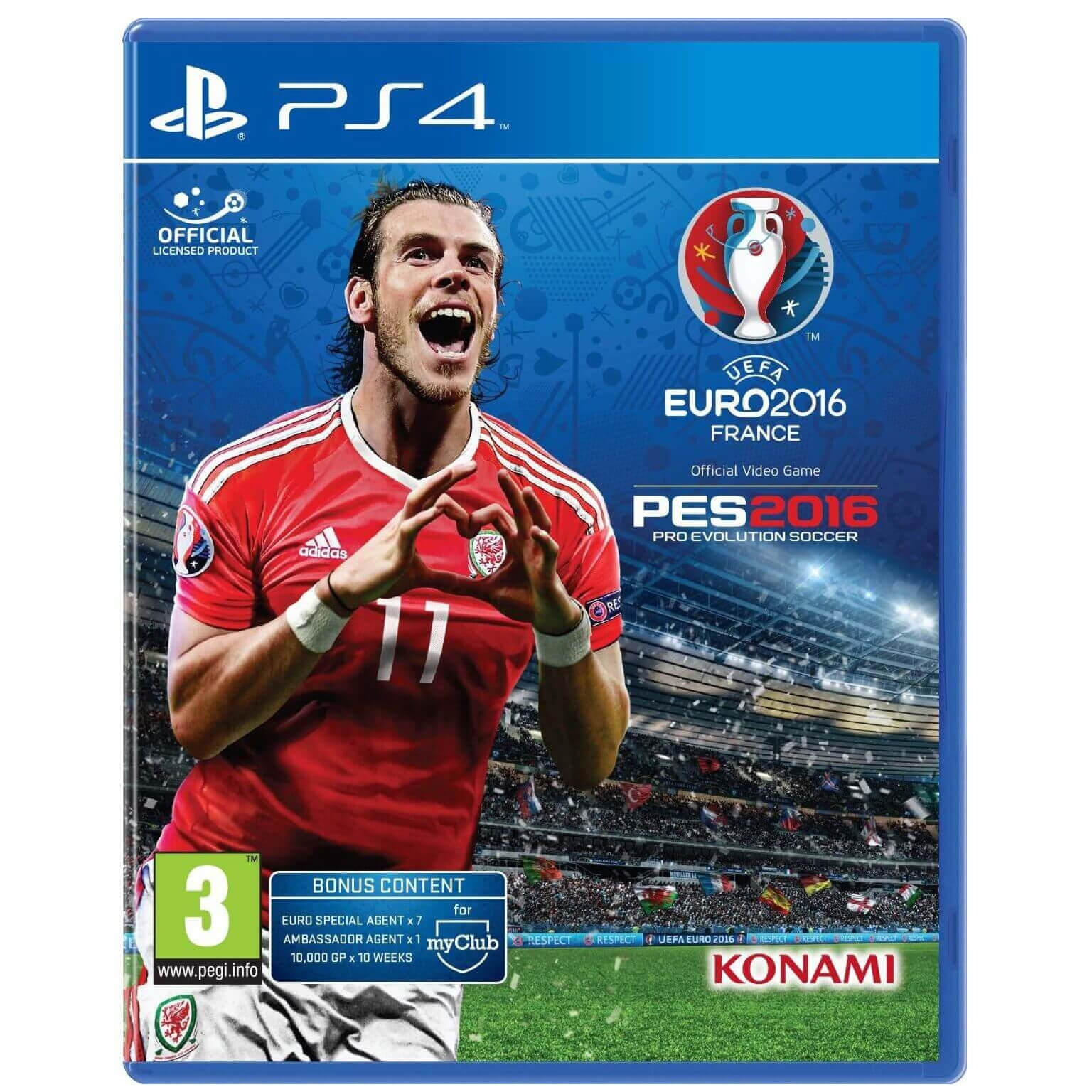 Joc PS4 Pro Evolution Soccer UEFA EURO 2016