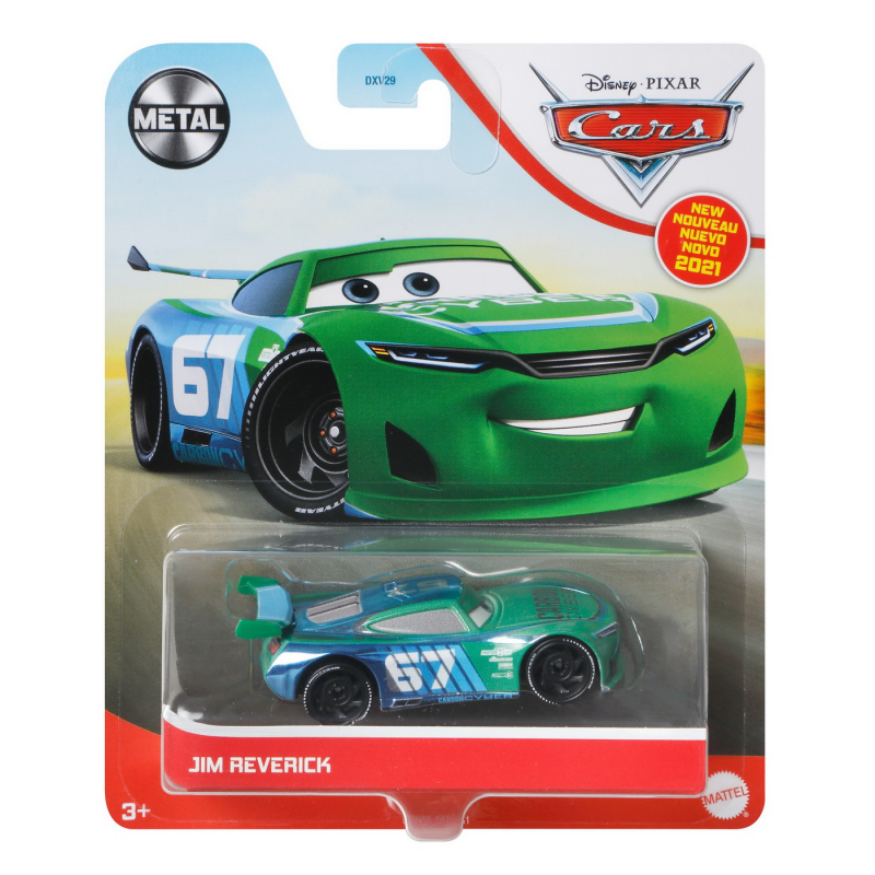 Masinuta metalica Cars3 - Personajul Jim Raverick