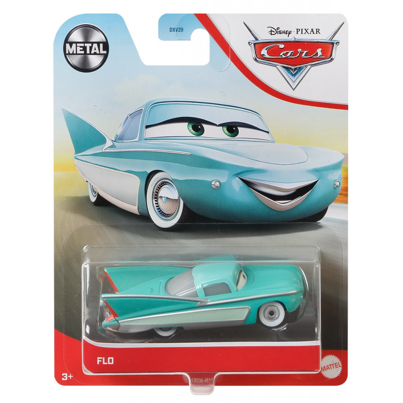 Masinuta metalica Cars3 - Personajul Flo