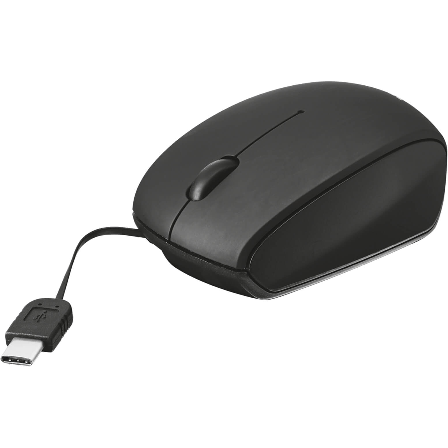 Mouse Trust USB-C Retractable 20969 Negru