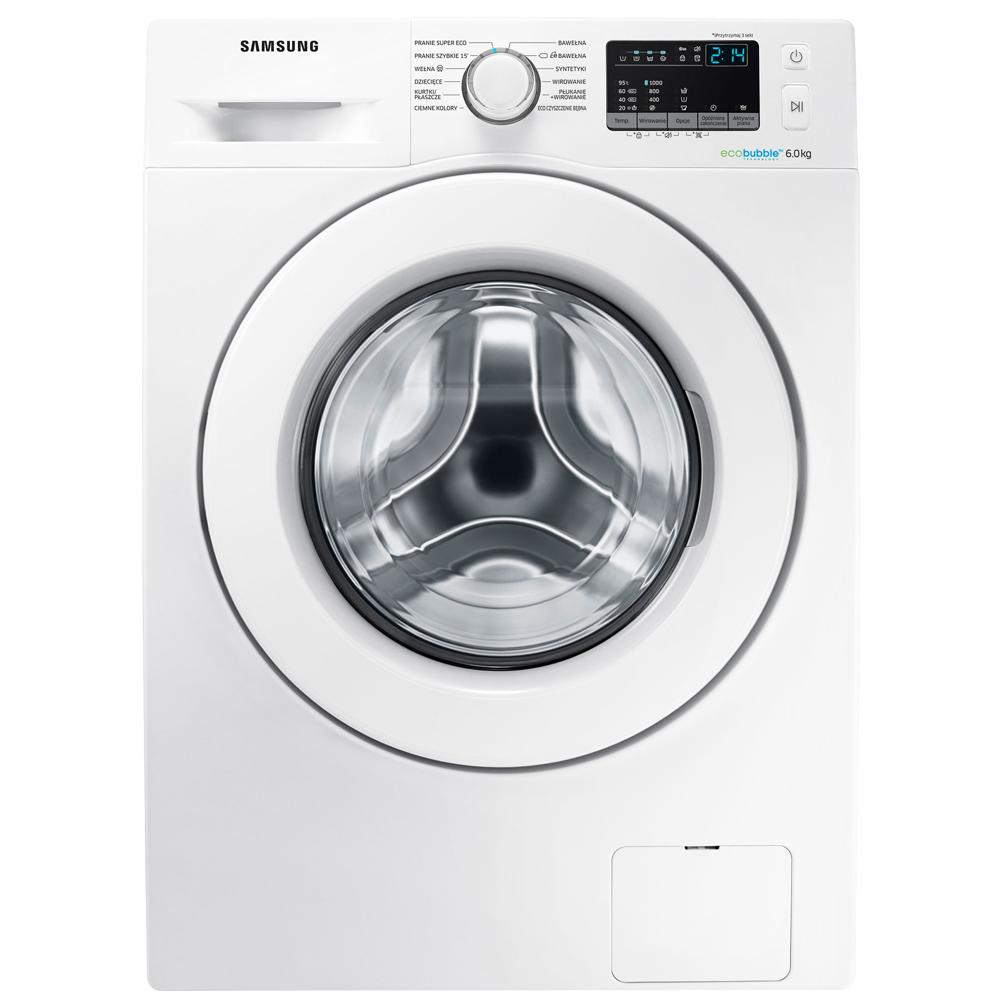 Masina de spalat rufe Samsung WW60J4060LW/LE, 6 kg, 1000 RPM, Clasa A+++