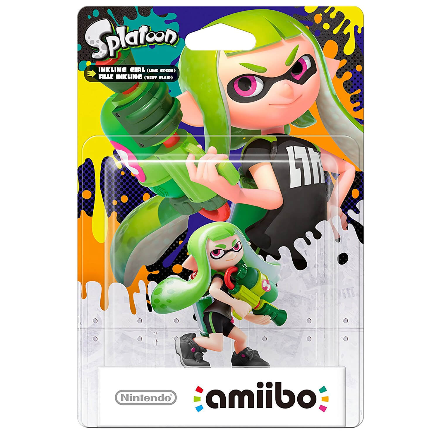 Figurina Nintendo Amiibo Splatoon Collection Green Girl