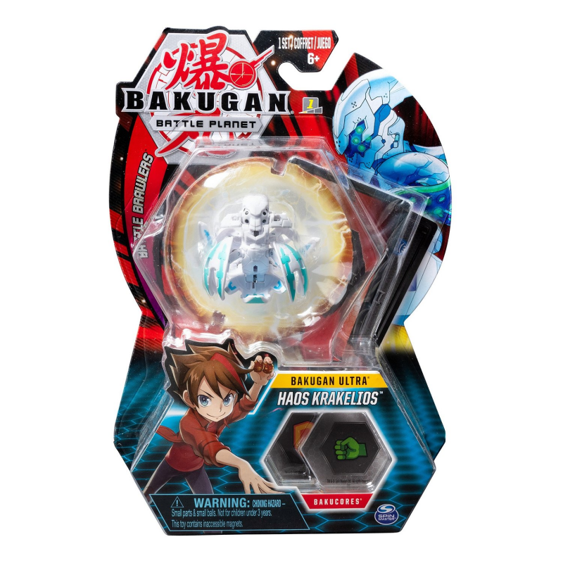 Bakugan bila Ultra Haos Krakelioss white