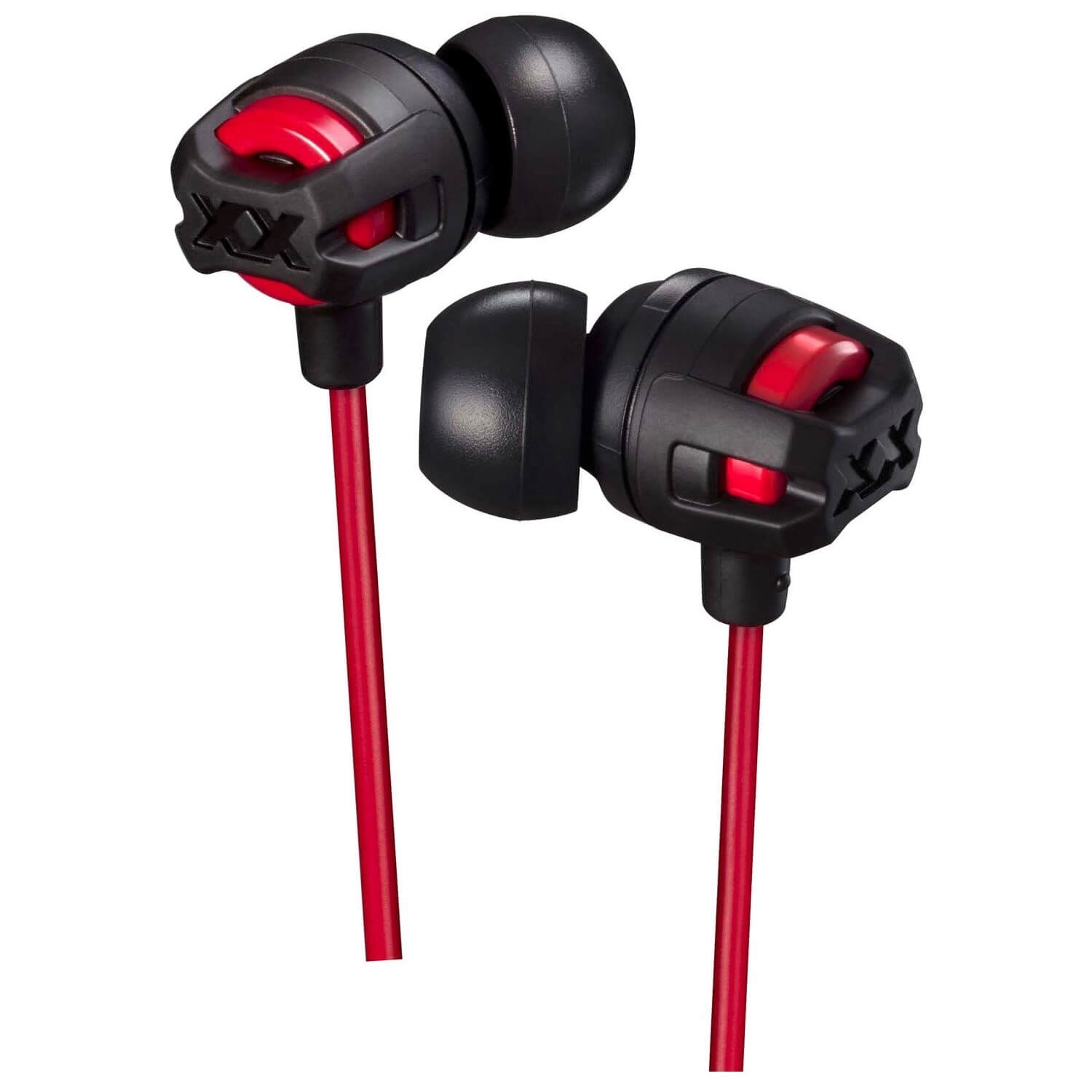 Casti In-Ear JVC HA-FX103M-RE, Microfon, Rosu