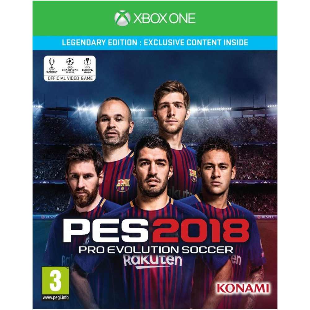 Joc Xbox One Pro Evolution Soccer 2018 (PES) Legendary Edition