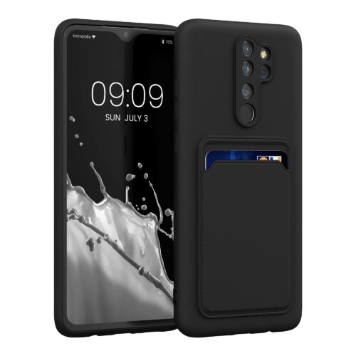 Husa pentru Xiaomi Redmi Note 8 Pro, Silicon, Negru, 56950.47, Kwmobile