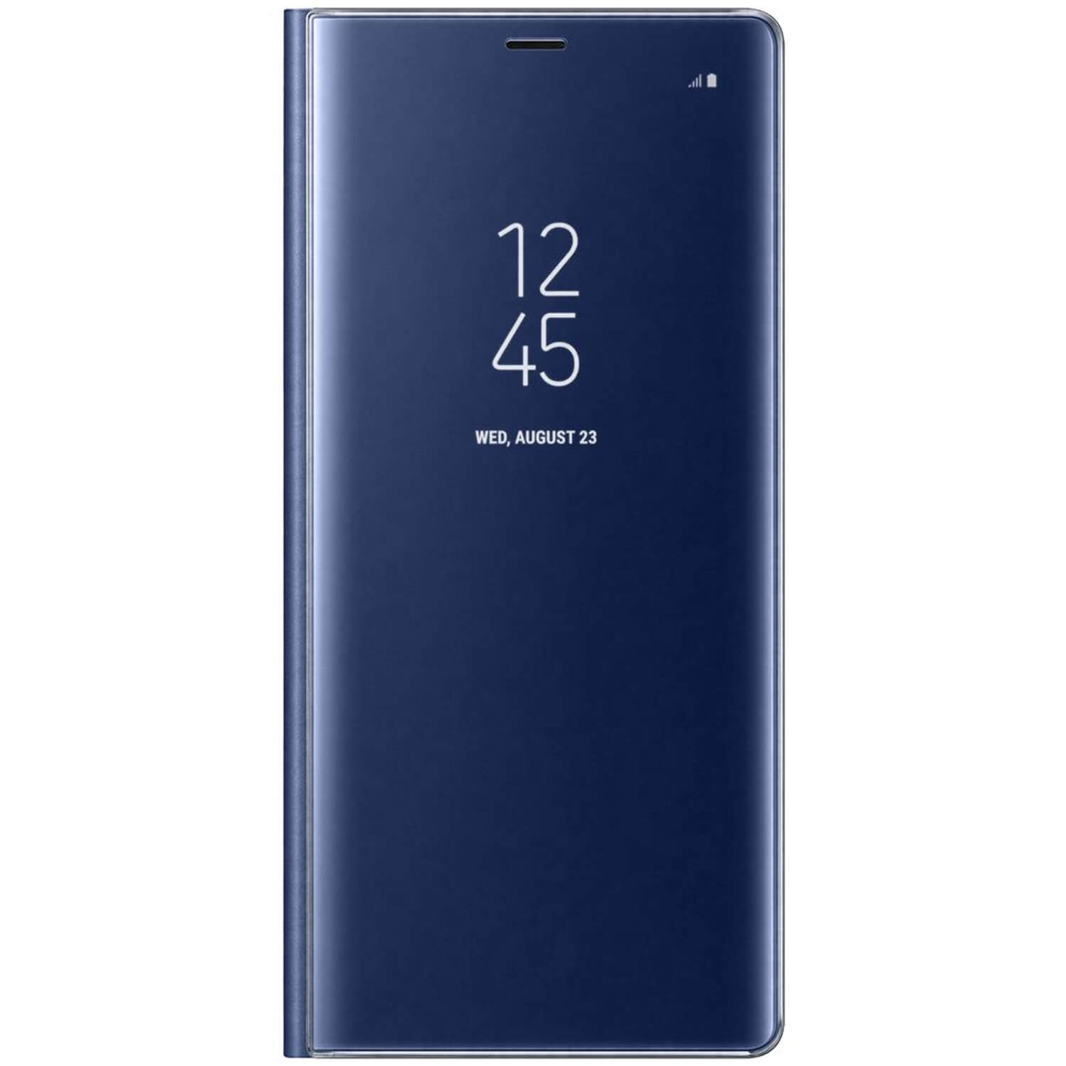 Husa Clear View Samsung EF-ZN950CNEGWW pentru Galaxy Note 8, Albastru