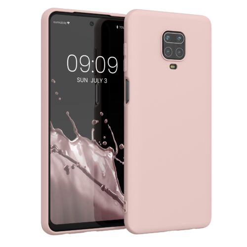 Husa pentru Xiaomi Redmi Note 9S/Redmi Note 9 Pro/Redmi Note 9 Pro Max, Silicon, Roz, 52140.225, Kwmobile