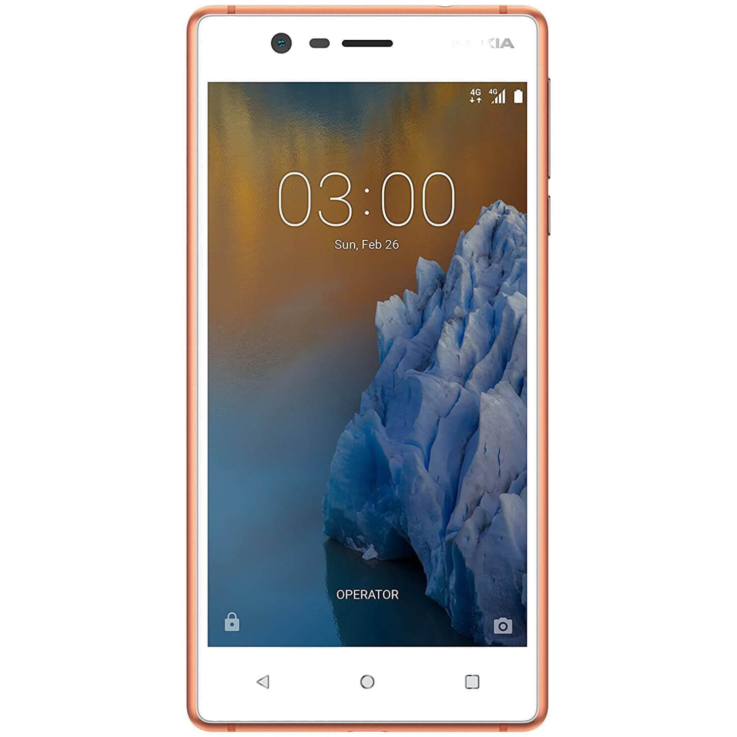 Telefon mobil Nokia 3, 16GB, Dual SIM, Cupru