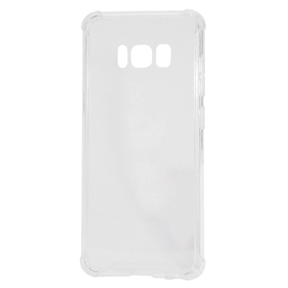 Carcasa de protectie Just Must Kick pentru Galaxy S8, Transparent