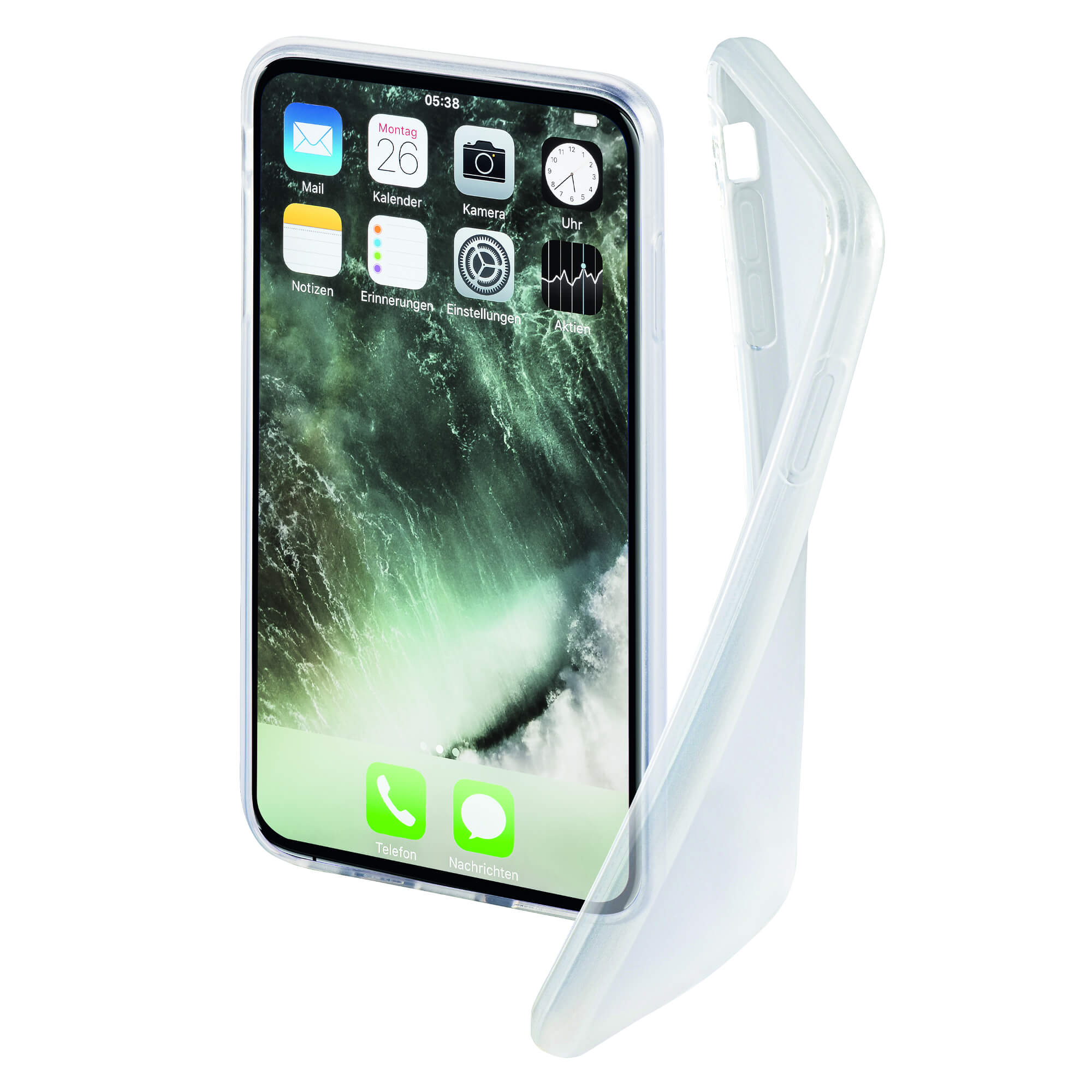 Carcasa de protectie Hama Crystal Clear 181386 pentru iPhone X