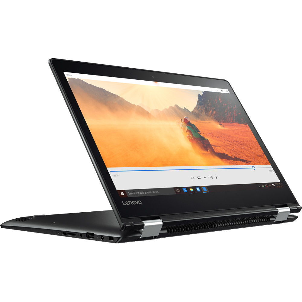 Laptop 2 in 1 Lenovo Yoga 510-14ISK, Intel Core i3-6006U, 8GB DDR4, HDD 1TB, Intel HD Graphics, Windows 10