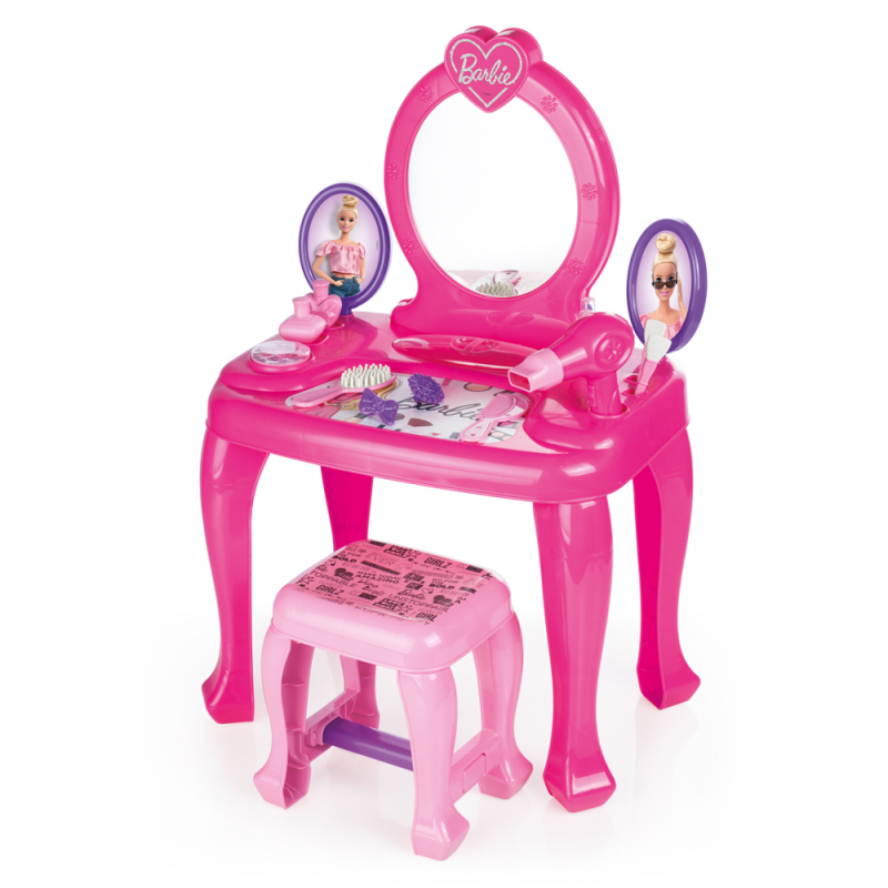 scaun cu toaleta de camera pliabil reglabil Masuta de toaleta cu scaun - Barbie