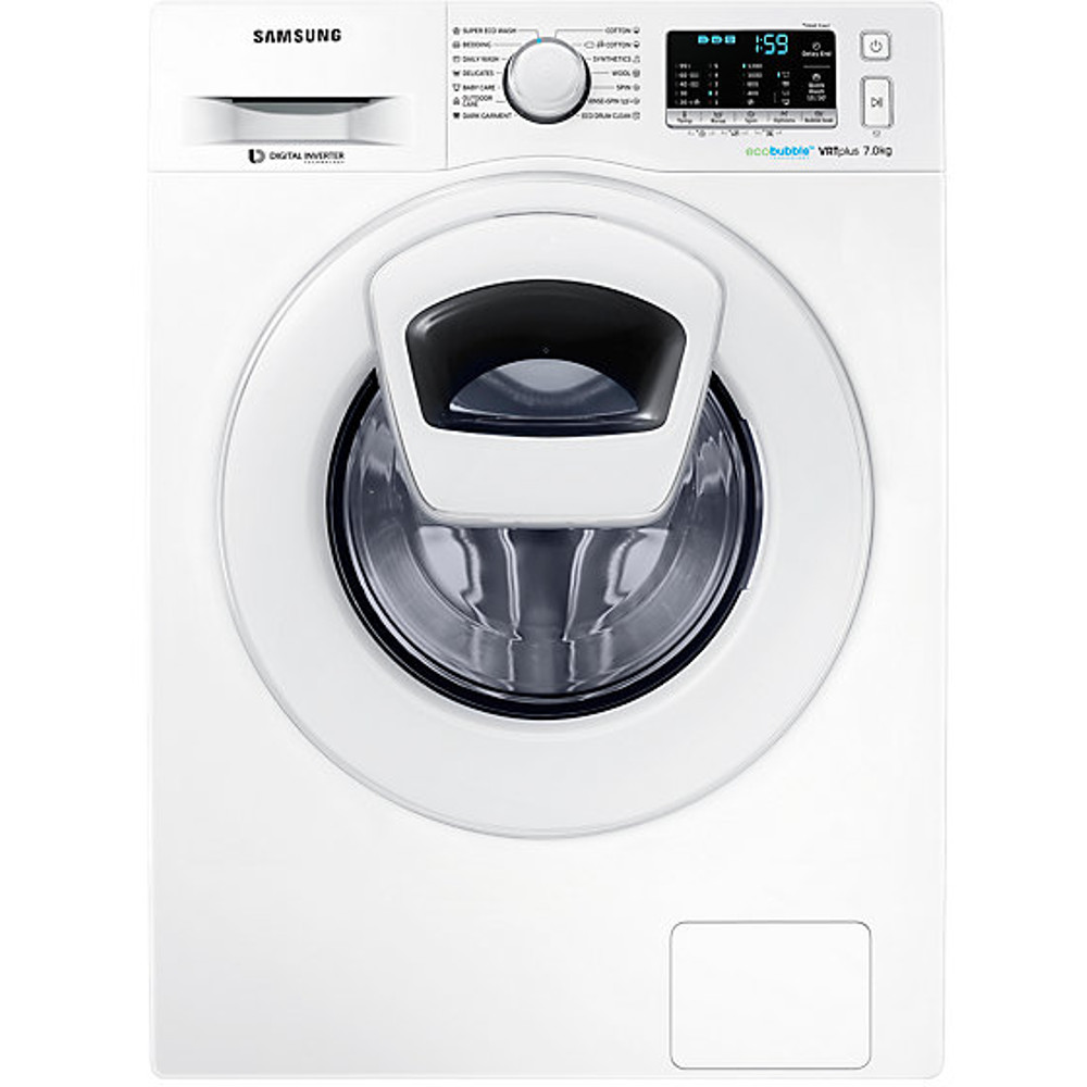 Masina de spalat rufe Samsung WW70K5210XW/LE EcoBubble, 7 kg, 1200 RPM, Clasa A+++