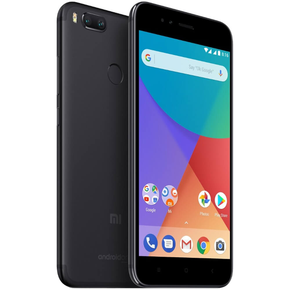 Telefon mobil Xiaomi Mi A1, 64GB, 4GB, Dual SIM, Negru