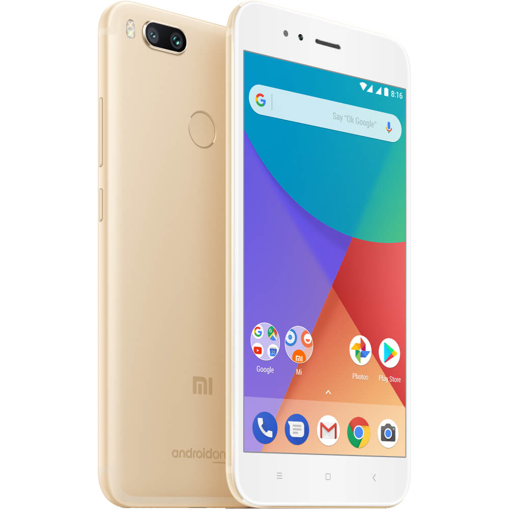 Telefon mobil Xiaomi Mi A1, 64GB, 4GB, Dual SIM, Auriu