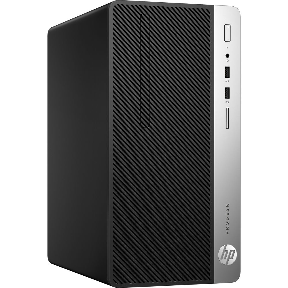 Sistem Desktop PC HP ProDesk 400 G4, Intel Core i3-7100, 4GB DDR4, HDD 500GB, Intel HD Graphics, Free DOS