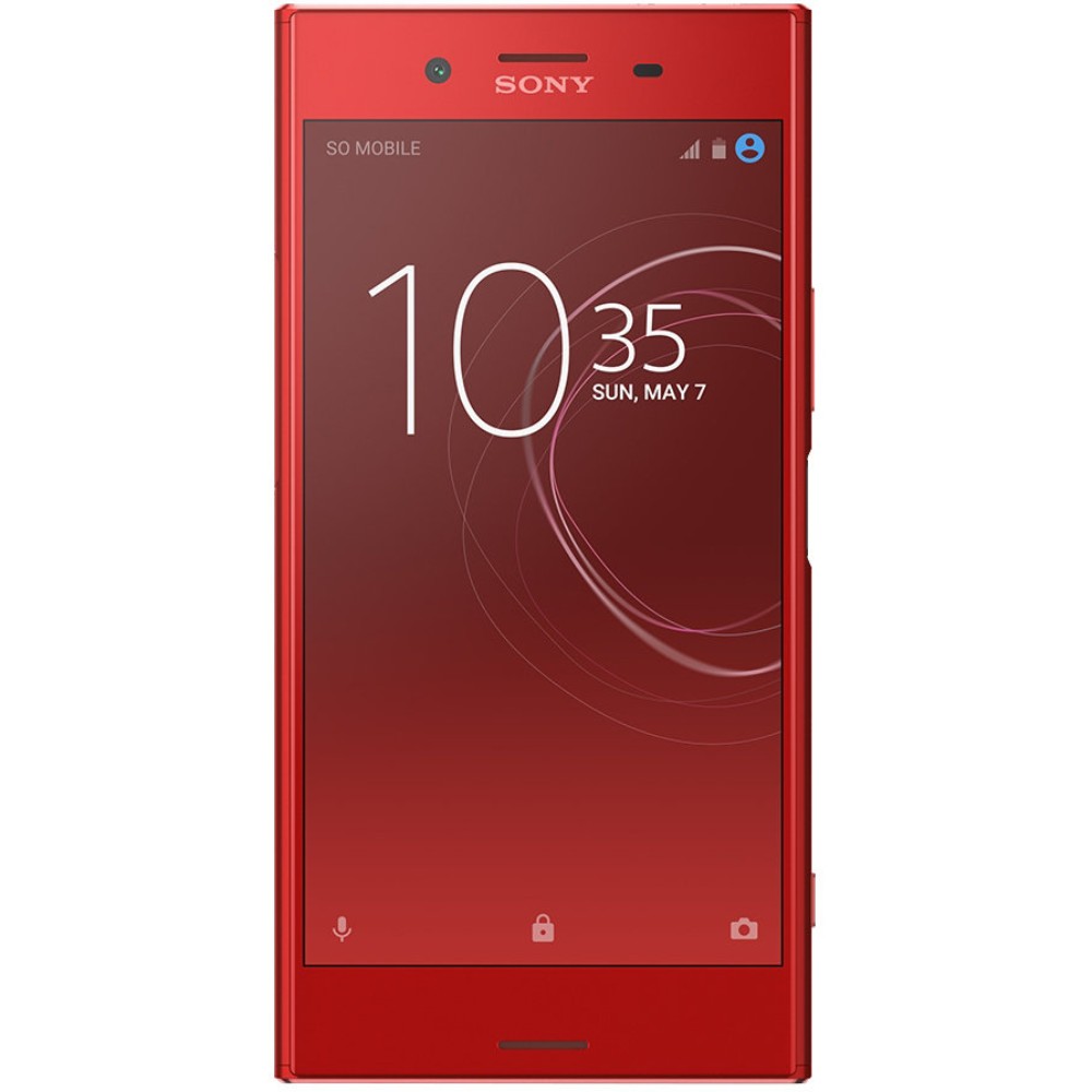 Telefon mobil Sony Xperia XZ Premium, 64GB, 4GB, Rosu + Boxa portabila Sony SRSXB30B.EU8, Negru