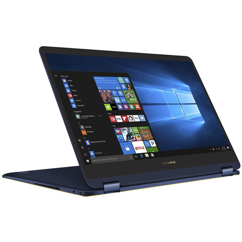 Laptop 2 in 1 Asus ZenBook Flip UX370UA-C4195R, Intel Core i7-8550U, 16GB DDR3, SSD 512GB, Intel HD Graphics, Windows 10 Pro