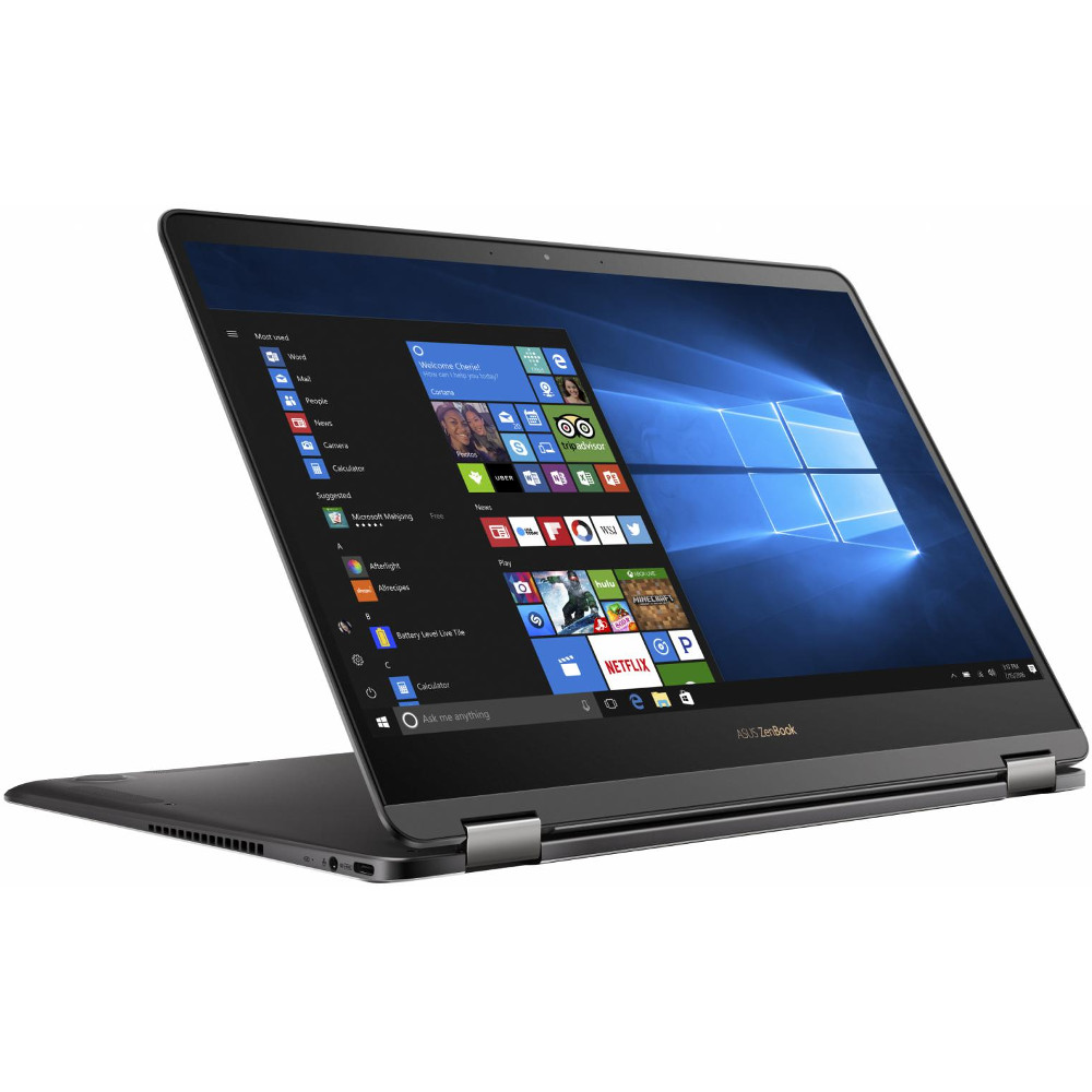 Laptop 2 in 1 Asus ZenBook Flip UX370UA-C4219T, Intel&#174; Core&trade; i7-8550U, 8GB DDR3, SSD 256GB, Intel&#174; HD Graphics, Windows 10 Home