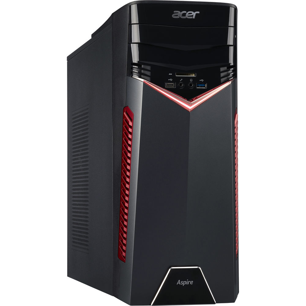 Sistem Desktop PC Gaming Acer Aspire GX-781, Intel Core i5-7400, 8GB DDR4, HDD 1TB, nVidia GeForce GTX 1050 2GB, Free DOS