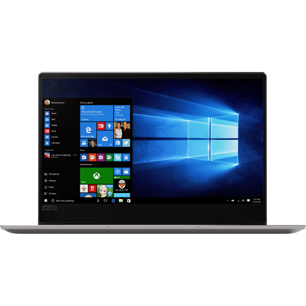 Laptop Lenovo IdeaPad 720S-13IKBR, Intel Core i7-8550U, 8GB DDR4, SSD 256GB, Intel UHD Graphics, Windows 10 Home