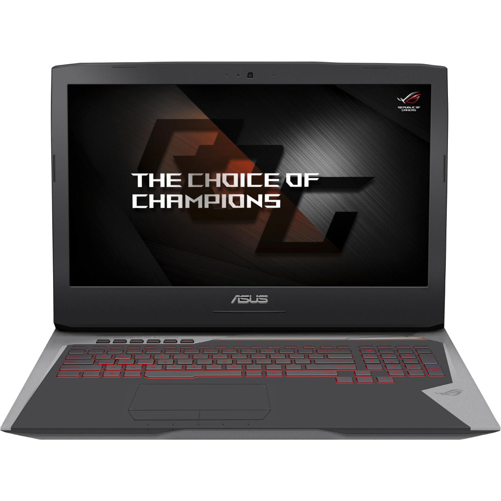 Laptop Gaming Asus ROG G752VS(KBL)-BA279T, Intel Core i7-7700HQ, 32GB DDR4, HDD 1TB + SSD 256GB, nVidia GeForce GTX 1070 8GB, Windows 10 Home