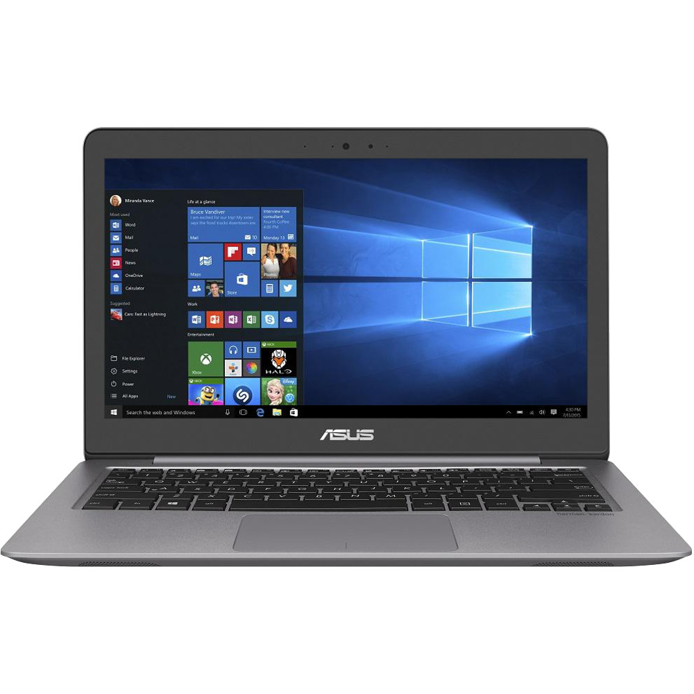 instalare windows 10 pe laptop asus nou Laptop Asus ZenBook UX310UQ-FB351R, Intel Core i7-7500U, 16GB DDR4, HDD 1TB + SSD 256GB, nVidia GeForce 940MX 2GB, Windows 10 Pro