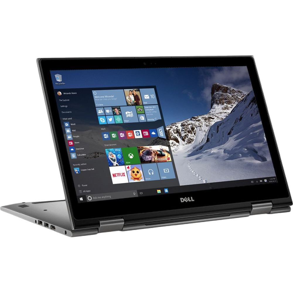 Laptop 2 in 1 Dell Inspiron 5378, Intel Core i3-7100U, 4GB DDR4, HDD 1TB, Intel HD Graphics, Windows 10 Home