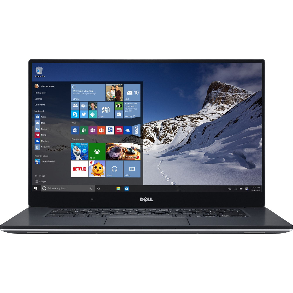 Ultrabook Dell New XPS 15 9560, Intel Core i7-7700HQ, 16GB DDR4, SSD 512GB, nVidia GeForce GTX 1050 4GB, Windows 10 Pro