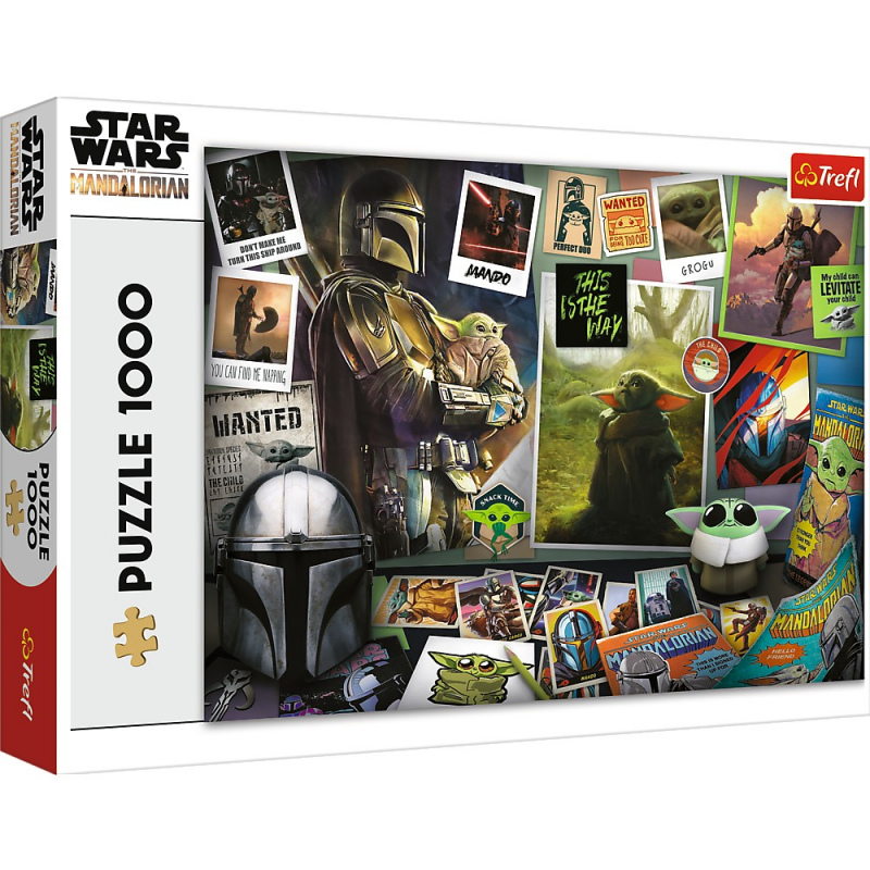 Puzzle Trefl 1000 Star Wars Mandalorianul