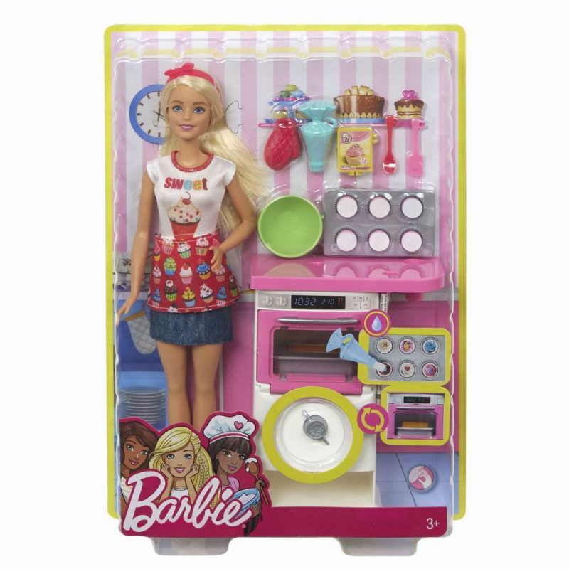 jocuri cu barbie la cumparaturi in mall Papusa Barbie in bucatarie