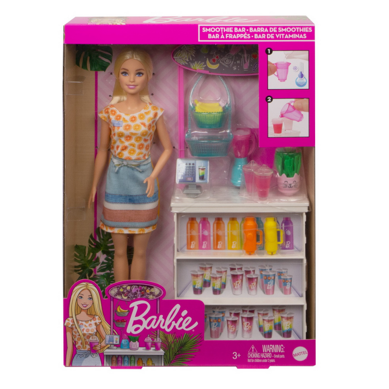 Barbie papusa Barbie si bar de smoothie