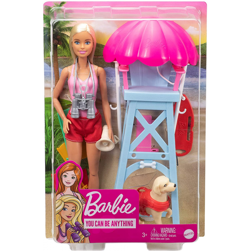 Barbie papusa cariere set sport salvamar