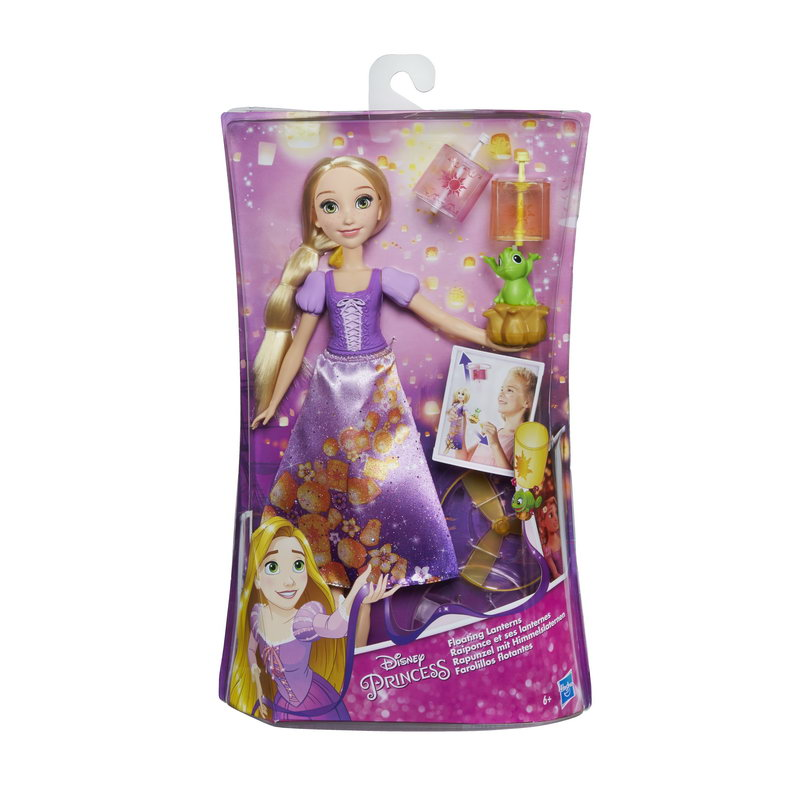 Papusa Rapunzel cu lampion