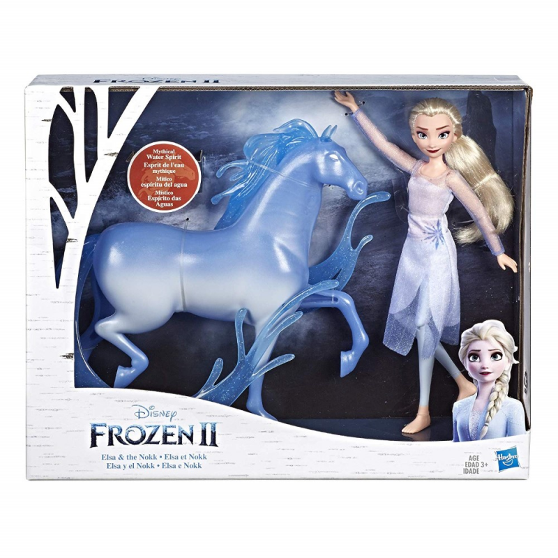 Papusa Frozen 2 set Elsa si Nokk