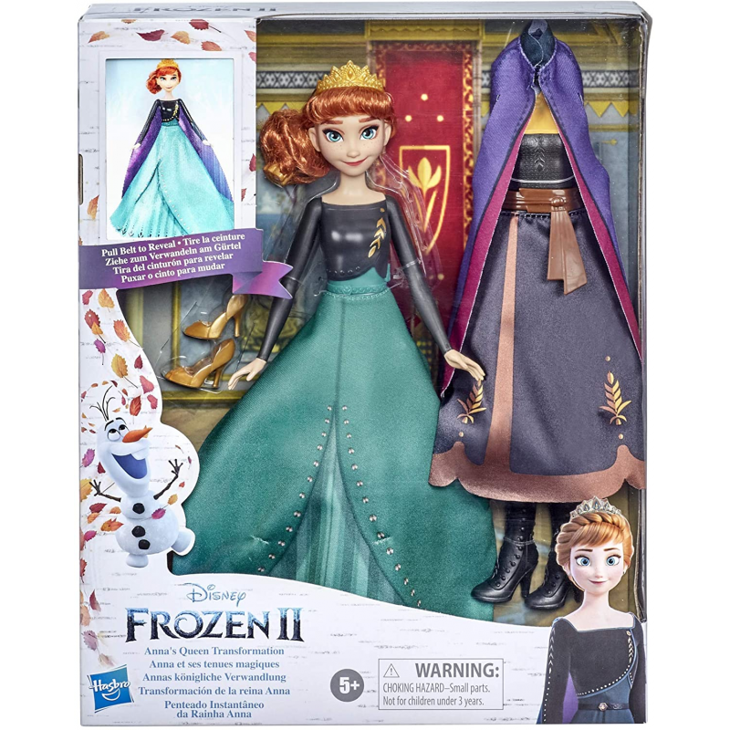 Papusa Frozen 2 Anna transformarea finala