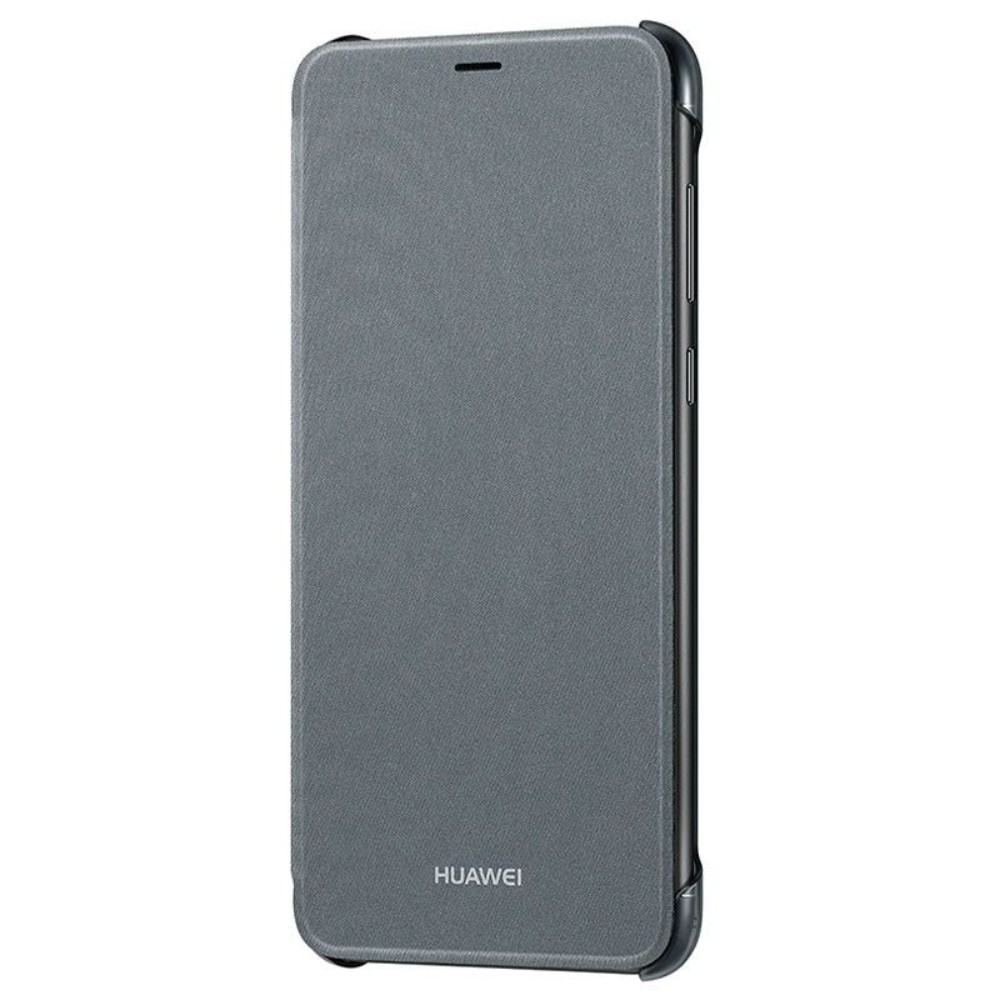 Husa Flip Cover Huawei pentru P Smart, Negru