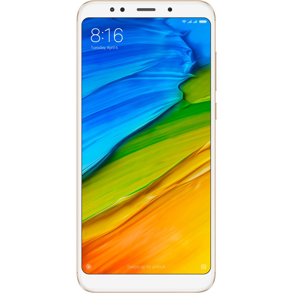 Telefon mobil Xiaomi Redmi 5 Plus, 64GB, 4GB, Dual SIM, Auriu