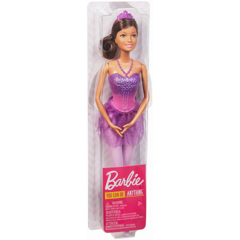 Papusa Barbie balerina costum violet