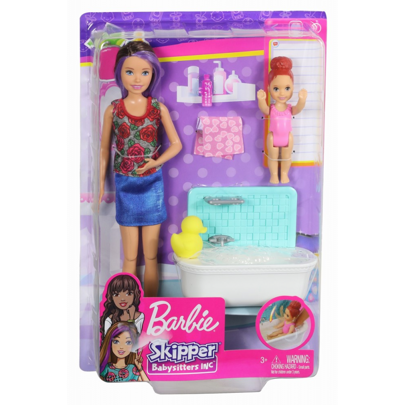 Papusa Barbie Satena, mamica cu bebelus