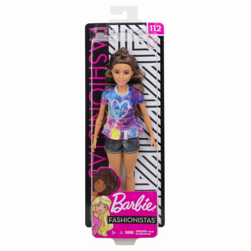 Papusa Barbie Fashionistas adolescenta bruneta