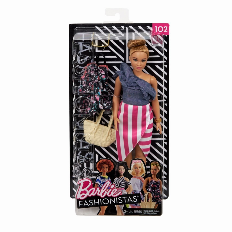 Papusa Barbie Fashionistas cu hainute de schimb